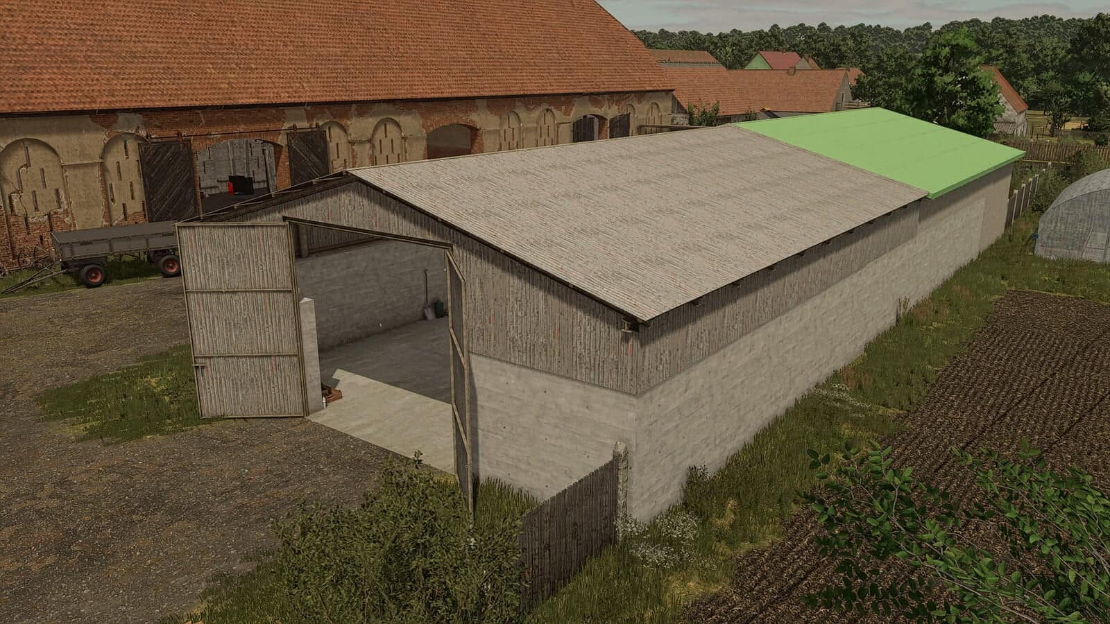 Vegetable Cold Store With A Grain Warehouse V1.0.0.0