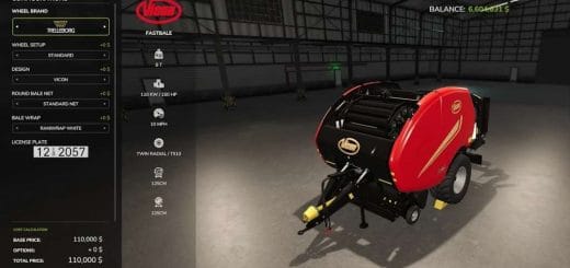 Vicon FastBale speedy v1.8