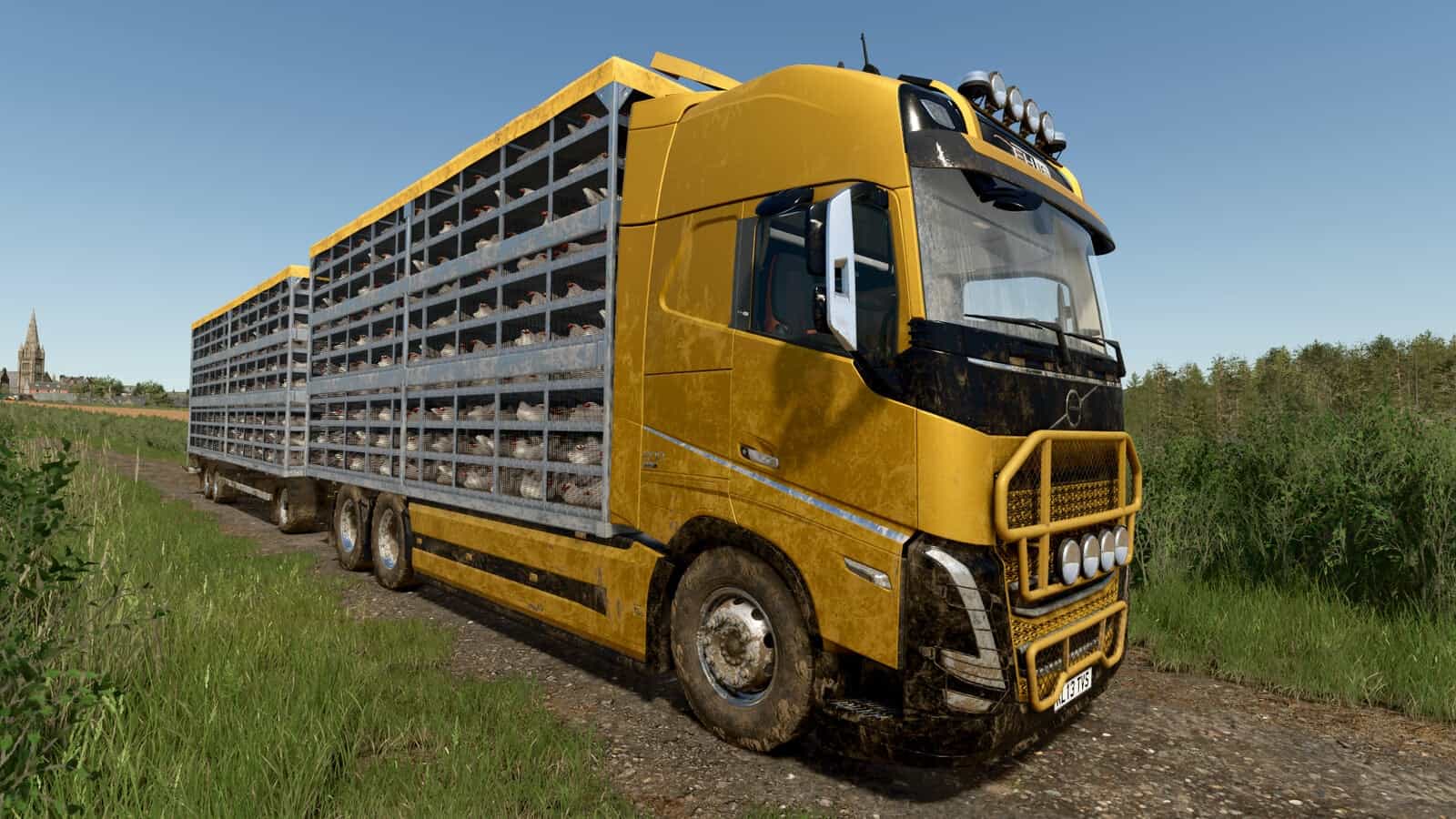 VOLVO FH16 CHICKEN POULTRY TRUCK V1.0.0.0