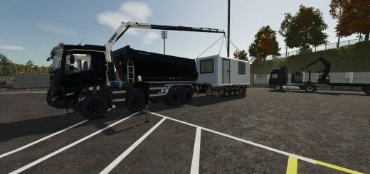 Volvo FMX Tipper HMF 3220 Crane BETA