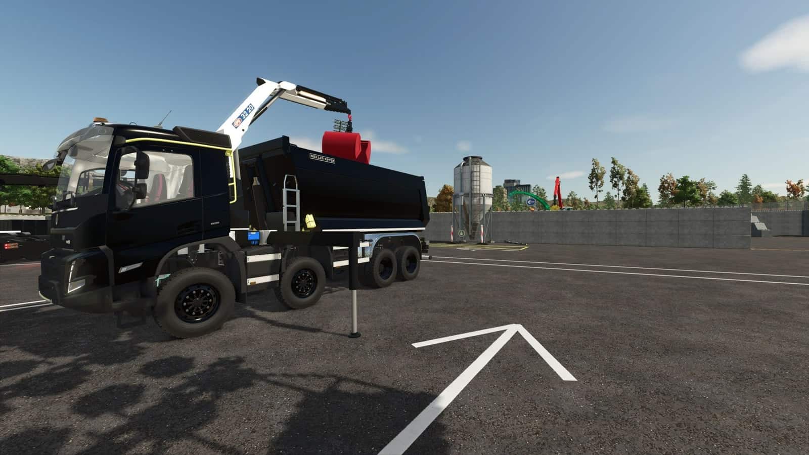 Volvo FMX Tipper HMF 3220 Crane V1.0.0.0