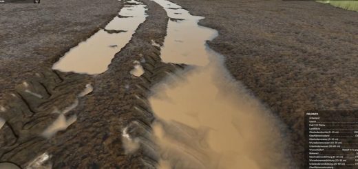 Water in deep wheel tracks BETA