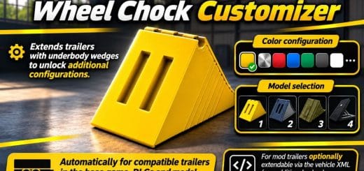 Wheel Chock Customizer V1.0.0.0