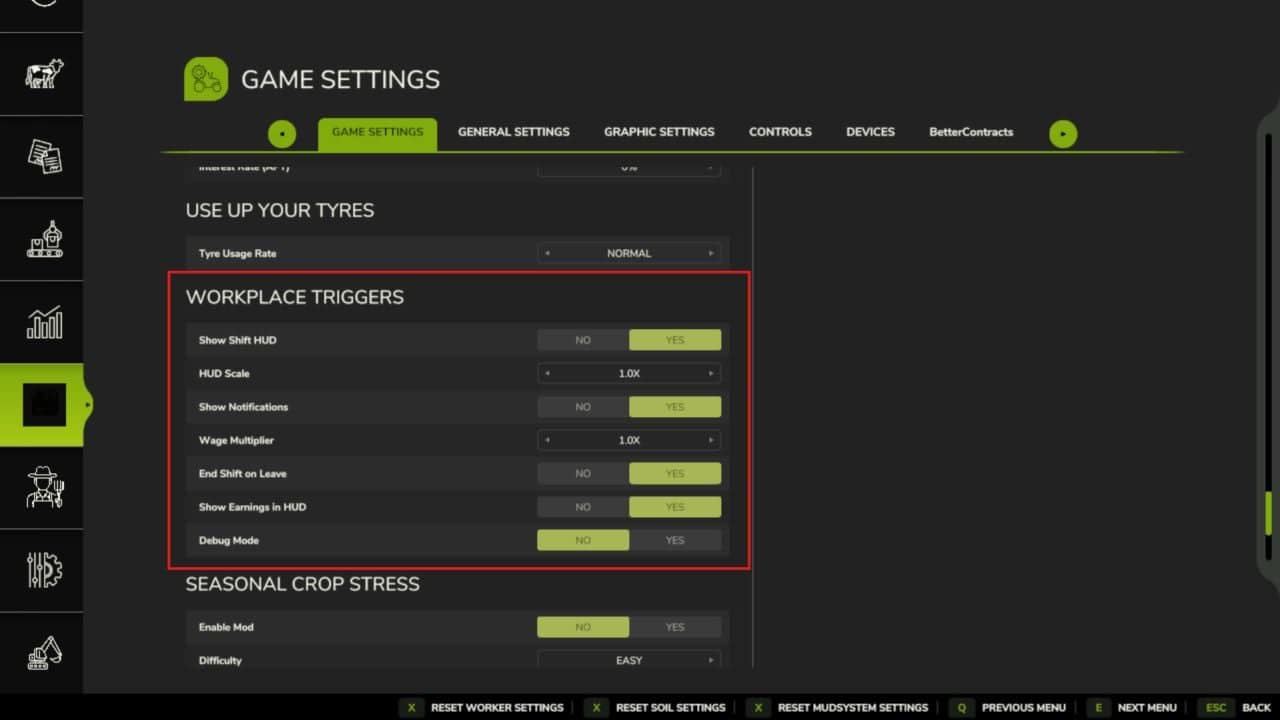 Workplace Triggers V1.2.0.0