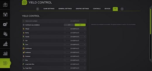 Yield control V2.1.0.2